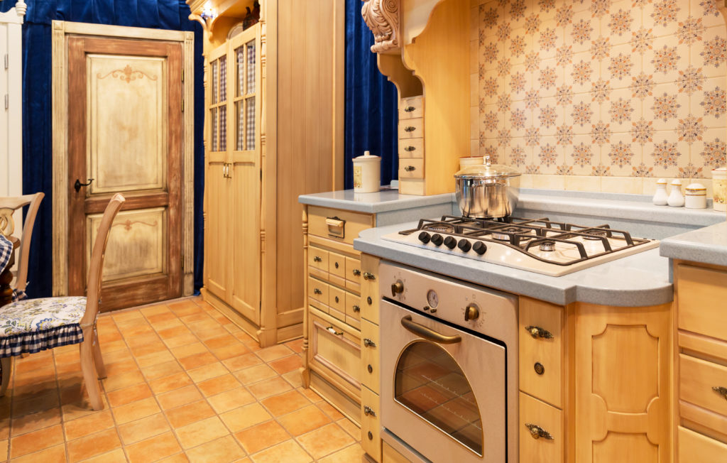 Wood beautiful custom kitchen interior design