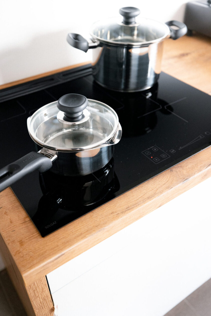 Płyta gazowa pod szkłem do zabudowy SMART Home 4+1 (z modułem Hob to Hood) - obrazek 5