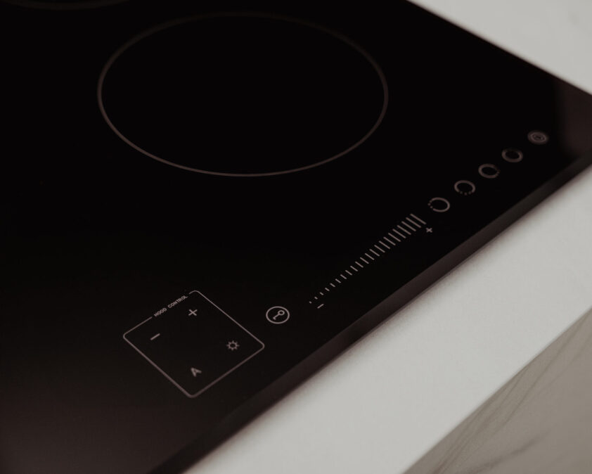 Płyta gazowa pod szkłem do zabudowy Classic Black 4+1 (z modułem Hob to Hood) - obrazek 4