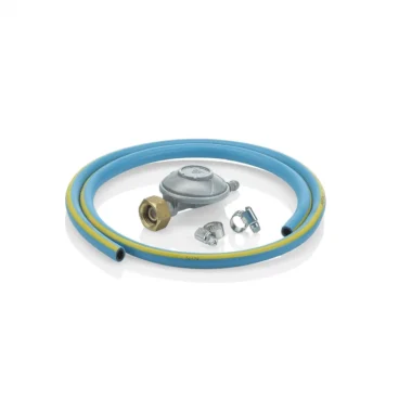 hose and gas regulator 30 mbar 104521